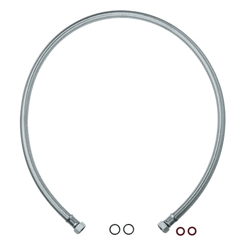 Grohe - Druckschlauch 07772000 für 3- Loch Einhand- Wannenkombination chrom