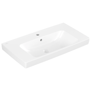 VILLEROY & BOCH - Waschbecken Architectura 800x445mm re-eckig 1HL. m. ÜL. Weiß Alpin cplus