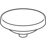 Geberit Vertriebs - Einbau-WT VARIFORM, rund, d:400mm ohne Hahnloch, o. Ül., weiß, KeraTect
