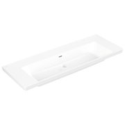 VILLEROY & BOCH - Schrankwaschtisch Subway 3.0 1300x 475mm re-eckig m. ÜL. Weiß Alpin cplus