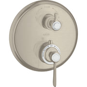 Hansgrohe - Thermostat UP AXOR Montreux F-Set Hebelgriff BN mit Absperr-u.Umstellv