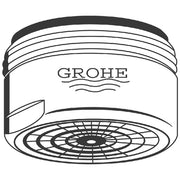 Grohe - Mousseur Durchflußklasse A 13929 15l/min bei 3 bar M24x1 chrom