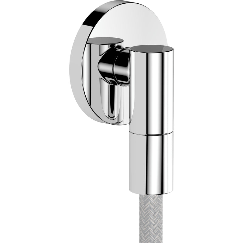 Hansgrohe - Wandanschluss FixFit Fine S mit Rückflussverhinderer chrom