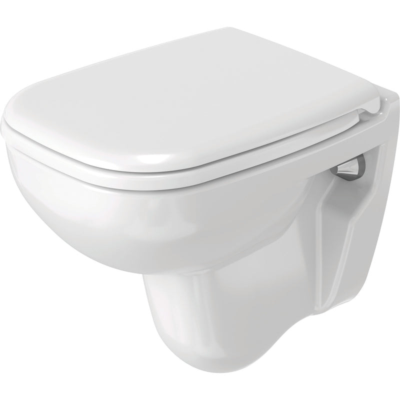 Duravit - Wand-WC D-CODE Compact 480mm 221109 Tiefspüler, weiß
