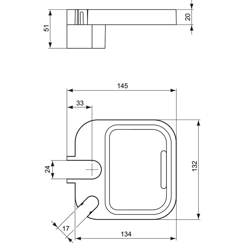 Ideal Standard - Seifenschale SENSES 90, Chrom