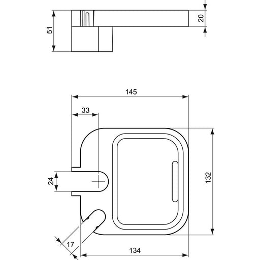 Ideal Standard - Seifenschale SENSES 90, Chrom