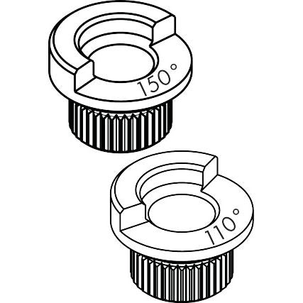 Hansgrohe - Anschlagring Set (110grad / 150grad)