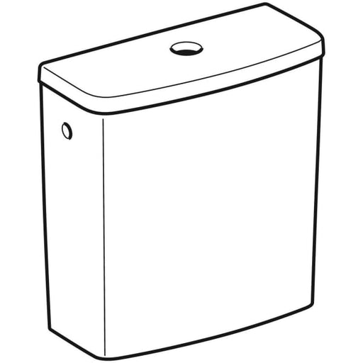 Geberit Vertriebs - Renova Nr.1 Aufsatz-Keramik-SPK 3/6l, Zweimengenspülung, weiß, NEU