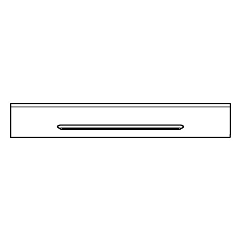 Grohe - Abdeckung Deckenbrause Rainshower Aqua Cascade 26734 ohne UP-Körper chrom