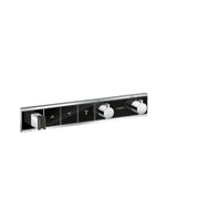 Hansgrohe - Thermostat Unterputz RAINSELECT Fertigset 3 Verbraucher schwarz/chrom