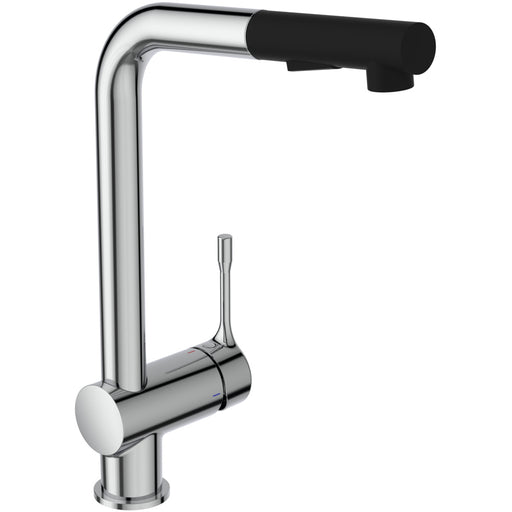 Ideal Standard - Küchenarm. CERALOOK, m.herausz.HB, m.hohem Auslauf, Ausld.225mm, Chrom