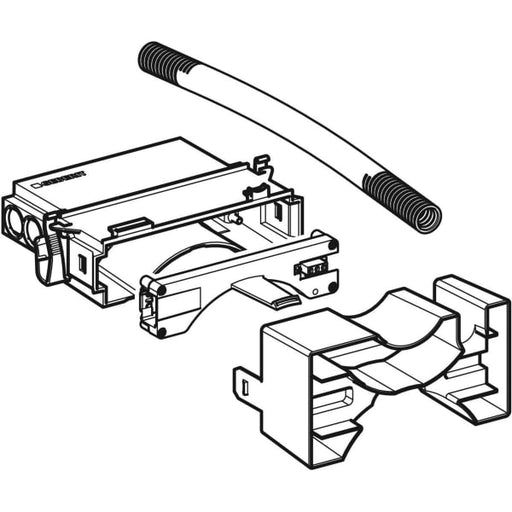 Geberit Vertriebs - Set Power & Connect Box inkl. Zwischenboden mit Anschl.Kemme