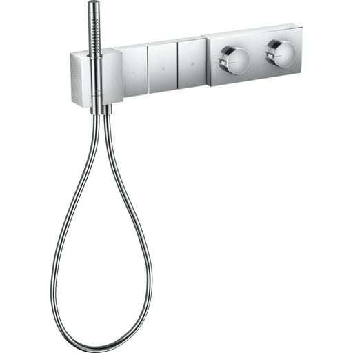 Hansgrohe - Thermostatmodul Unterputz Select AXOR Edge F-Set 3 Verbr.Diamantschliff chrom