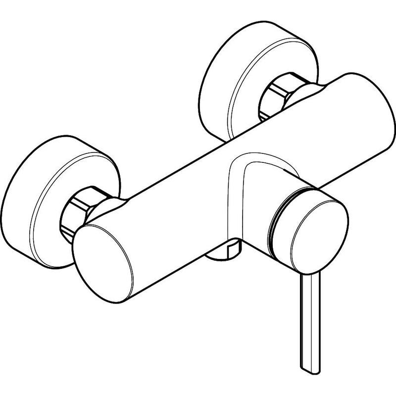 Hansgrohe - Brausemischer Aufputz Zesis S chrom