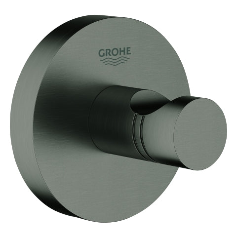 Grohe - Bademantelhaken ESSENTIALS 40364 hard graphite gebürstet