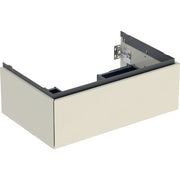 Geberit Vertriebs - ONE Unterschrank für WT/-Platte 1 Schubl., 74x26,6x47cm, sandgrau hgl