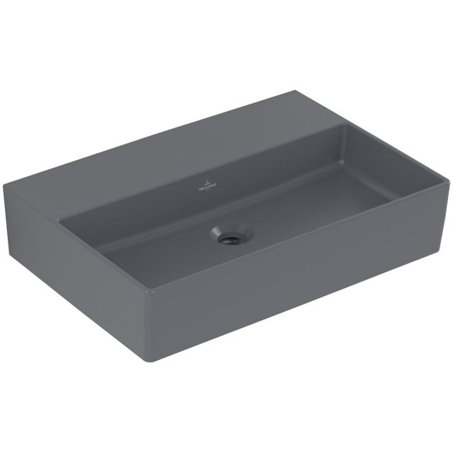 VILLEROY & BOCH - WT Memento 2.0 600x420mm re-eckig o. ÜL. geschliffen Graphite cplus