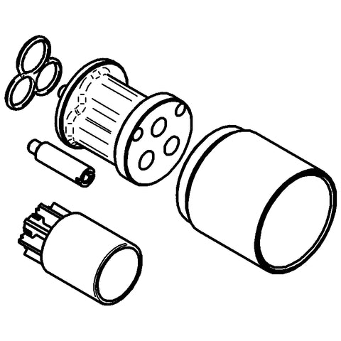Grohe - UP-Verlängerungsset 440403 1/2'' für Eichelberg UP-EHM Wanne/Brause