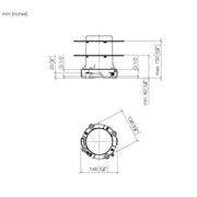 Dornbracht - UP Bausatz für Bodenbefestigung 1/2 35945970-90