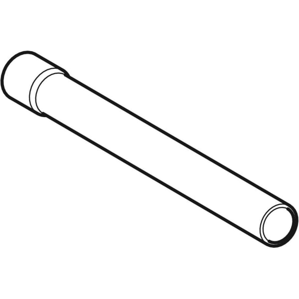 Geberit Vertriebs - Spülbogenverlängerung gerade mit Steckmuffe weiß-alpin d44 L:50cm