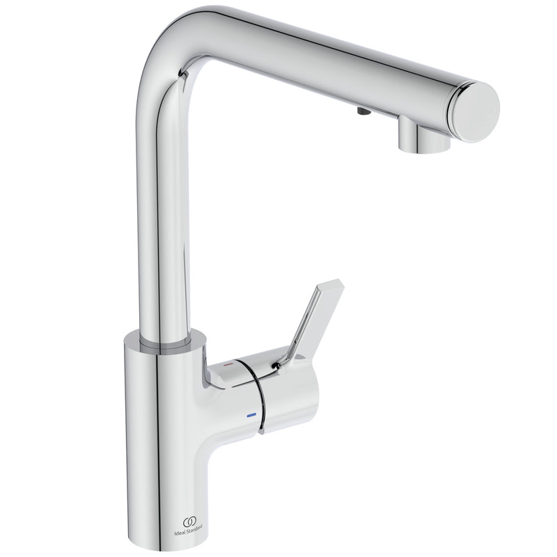 Ideal Standard - Küchenarmatur Gusto Ausld.232mm L-Auslauf mit Seife, chrom