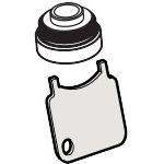 Hansgrohe - Strahlregler M24x1 diebstahlsicher 98612000