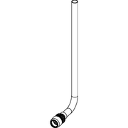 TECE SE - TECElogo-Ax HK-Montagewinkel 15 mm Dimension 16, CU vernickelt