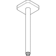 Hansgrohe - Decken-Anschlussstück Axor DN15 300mm softsquare chrom