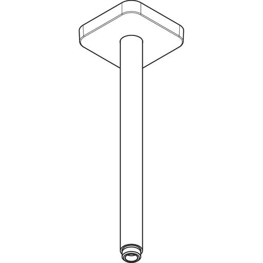 Hansgrohe - Decken-Anschlussstück Axor DN15 300mm softsquare chrom