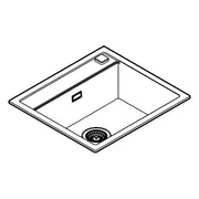 Grohe - Kompositspüle K700 31651 1 Becken 560x510mm granit schwarz