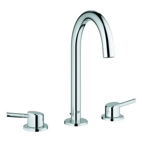 Grohe - 3-Loch WT-Armatur CONCETTO 20216 mit Zugstangen-Ablaufgarnitur chrom