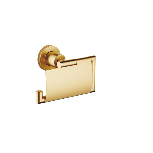 Dornbracht - Papierrollenhalter mit Deckel TARA 83510892 messing gebürstet