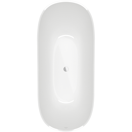 VILLEROY & BOCH - BW Theano Curved Edition T 1700x750x 640mm Curved Edition freist. Weiß Alpin