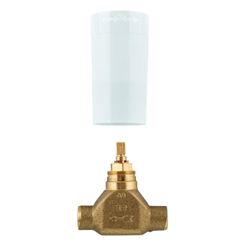 Grohe - UP-Ventil-Unterteil 29801 vormont. Oberteil 1/2 Lötanschluss 15mm DN15