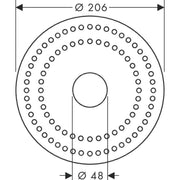 Hansgrohe - Trockenmanschette Axor Starck für Grundset 10902180