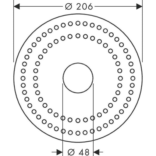 Hansgrohe - Trockenmanschette Axor Starck für Grundset 10902180