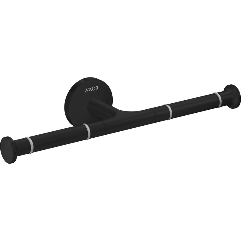 Hansgrohe - Toilettenpapierhalter doppelt Axor Universal Circular mattschwarz
