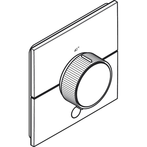 Hansgrohe - Thermostat UP Axor ShowerSelect ID HighFlow FS 1 Verbraucher eckig MSW