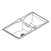 Grohe - Kompositspüle K700 31658 2 Becken 900x500mm granit schwarz