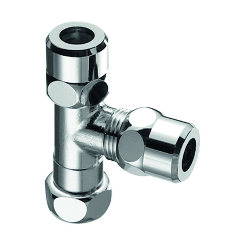 SCHELL - T-Stück 3/8x3/8x3/8 verchr