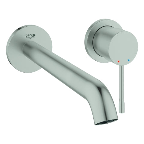 Grohe - 2-Loch-WT-Wandbatterie ESSENCE 29193_1 FMS Ausladung 230mm supersteel