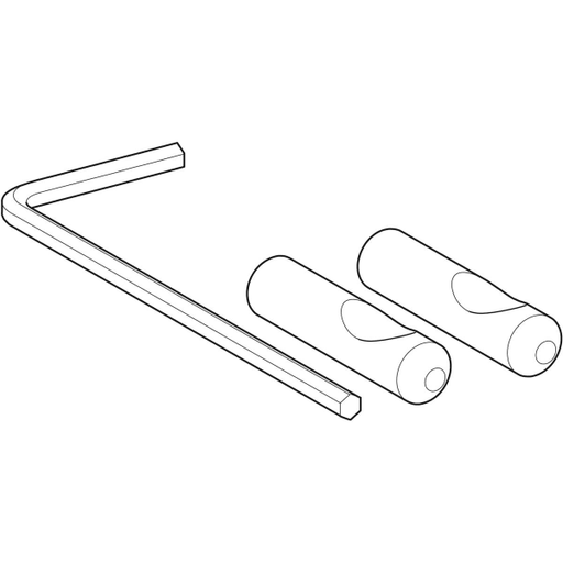 Geberit Vertriebs - Fertigmontageset/Wandbefestigung WB9N-Z