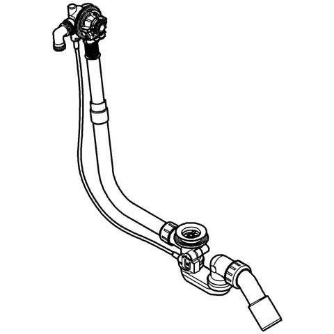 Grohe - Wafü Ab- u. Überlauf TALENTOFILL 28990 Garnitur f.Normalwannen (Viega)