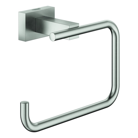Grohe - WC-Papierhalter ESSENTIALS Cube 40507_1 ohne Deckel supersteel