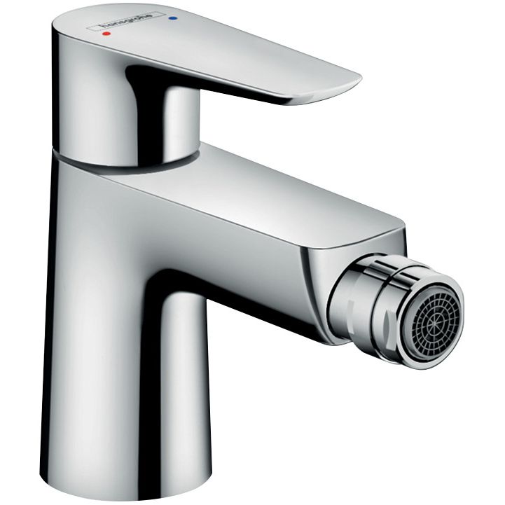 Hansgrohe - Bidetmischer Talis E mit Ablauf, Push open, chrom