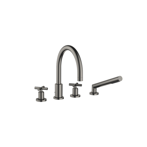 Dornbracht - Wannen-Vierlochbatt. TARA 27512892 Dark Platinum gebürstet