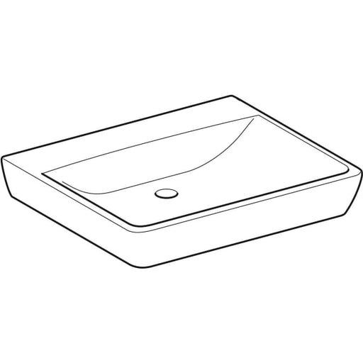 Geberit Vertriebs - WT RENOVA Comfort barrierefrei 65x55cm, o. Hl., o. Ül., weiß