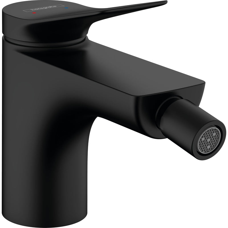 Hansgrohe - Bidetmischer VIVENIS m.Zugstangen-Ablaufgarnitur mattschwarz
