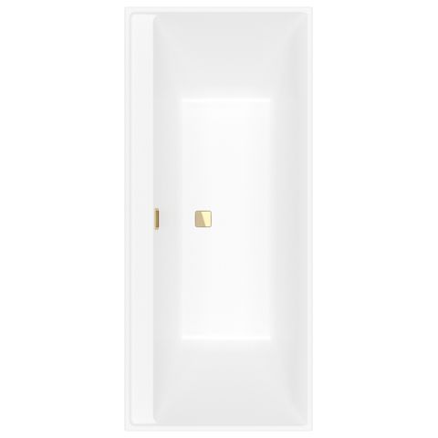 VILLEROY & BOCH - Badewanne Collaro 2J 1800x800x470mm Duo Rechteck Stone White