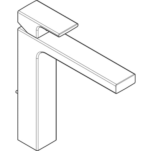 Hansgrohe - Waschtischmischer 190 VERNIS Shape Metall Ablauf chrom
